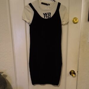 NWT She She Limited | Chic Black and White Mini Dress by